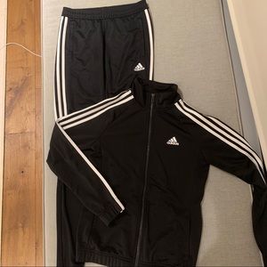 Adidas Classic Black and White Track Set